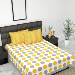 E Elma Unisex Grey Bedsheets-picture-31