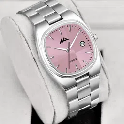 ON TIME OCTUS Men Stainless Steel Bracelet Style Straps Analogue Watch MT-829 PINK-picture-24
