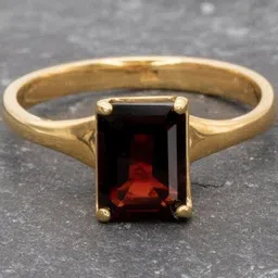 GenZcomplex Brass Garnet Finger Ring-picture-27