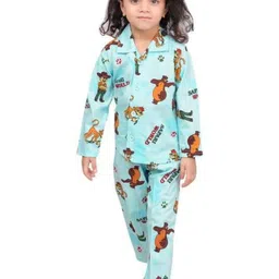 THE LITTLE BOY Kids Printed Night suit-picture-27
