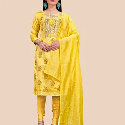 Maroosh Embellished Unstitched Dress Material-picture-13