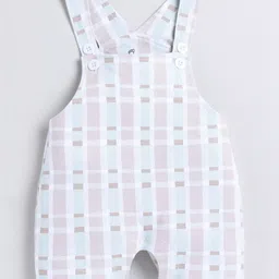 BABY GO Infants Printed Cotton Dungaree With T-Shirt image 3