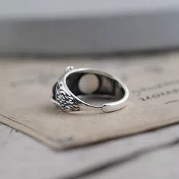 Teeragaj Owl Eye Finger Ring image 2