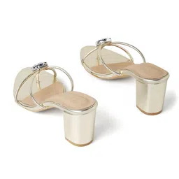 CHAAL CHALAN PU Party Block Sandals image 3