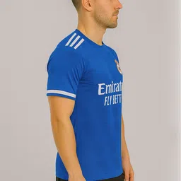 dostitch Men Brand Logo Real Madrid Printed Dri-FIT T-shirt-picture-24