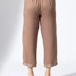 Mustard Straight Fit Palazzos image 2