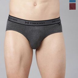Force NXT Pack Of 3 Assorted Anti Micribial Cotton Basic Briefs MNFF-111-N-R3-ASST-C2-PO3-picture-11