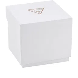 GUESS Women White Embellished Dial & White Straps Analogue Multi Function Watch image 3