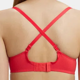 Jockey UnderWired Padded Cotton Medium Coverage Multiway Styling Tshirt Bra-1245 image 5