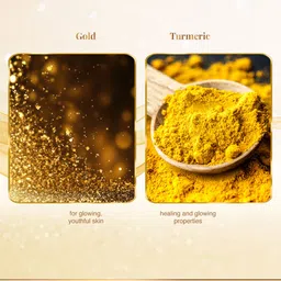 VLCC Gold Facial Kit + Free Rose Water Toner 300g+100ml & Insta Glow Gold Bleach 402g image 4