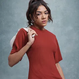 The Roadster Life Co. Ribbed T-shirt Mini Dress-image-30