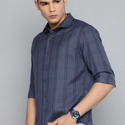 Levis Slim Fit Opaque Checked Casual Shirt-image-65