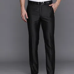 Louis Philippe Men Slim Fit Formal Trousers-picture-26