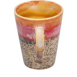 MIAH Decor Rust & Beige 2-Pieces Solid Ceramic Cups Set image 3