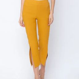 Globus Yellow Regular Fit Trousers-picture-40