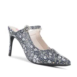 Bata Women's Frida Navy Mule Stilettos-image-40