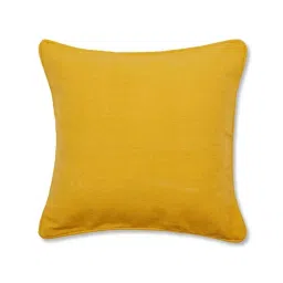 Fabindia Rang Yellow Cotton Cushion Cover image 2