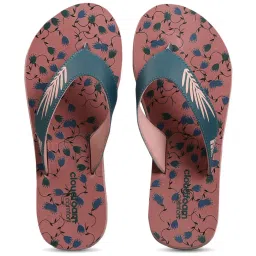 Adidas Women's CLOUDFOAM W Teal Flip Flops image 1