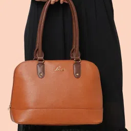 Lavie Tan Solid Large Shoulder Bag image 1