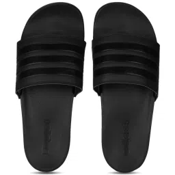 Adidas Men's ADILETTE COMFORT Unisex Coal Black Slides image 1