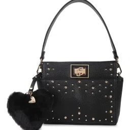 Liu Jo Black Studs Medium Cross Body Bag image 1