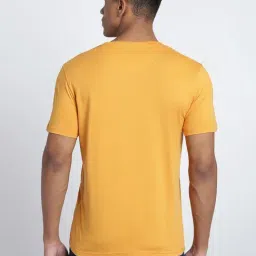 Lee Mustard Cotton Slim Fit Printed T-Shirt image 2