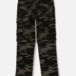 Gini & Jony Boys Green Camouflage Trouser image 2