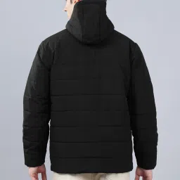 Cantabil Black Cotton Polyblend Regular Fit Jacket image 2