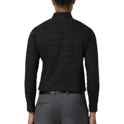 Van Heusen Brown Slim Fit Checks Shirt image 2