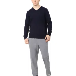 celio celio* Grey Regular Fit Trackpants image 5