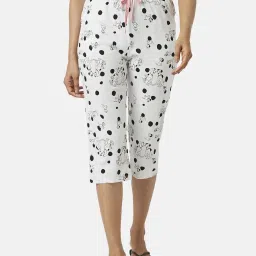 Dreamz by Pantaloons Grey Cotton Printed Capris image 1