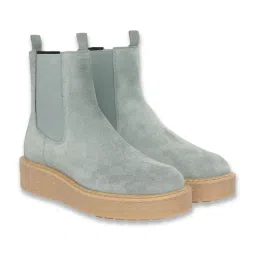 Geox Women's Elidea C Sage Chelsea Boots image 2