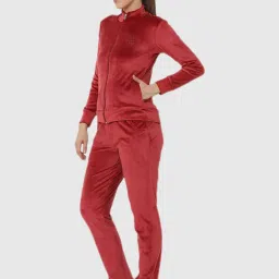 sweet dreams Sweetdreams Red Regular Fit Tracksuits image 3