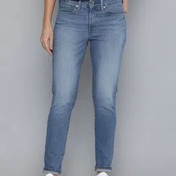 Levis Women 711 Skinny Fit Heavy Fade Stretchable Jeans-image-23