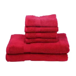 Bianca Paradiso Red 500 Towel Set image 2