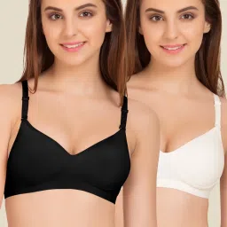 Tweens Black & White Padded Bra (Pack Of 2) image 1