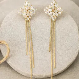 Karatcart Gold-Tone Plated Earrings for Women-image-63