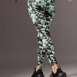 Clovia Multicolor Printed Tights image 2