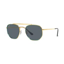 Ray-Ban Blue UV Protection Irregular Unisex Sunglasses image 1
