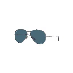 Ray-Ban Blue Polarized Pilot Unisex Sunglasses image 1