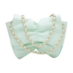 glo by globus Globus Women Solid Vegan Leather Sling Bag image 1