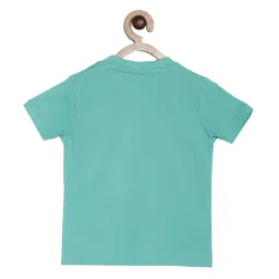 MINIKLUB Boys Green Printed T-Shirt image 2