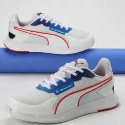 Puma Men's BMW MMS IONICspeed White Casual Sneakers image 1