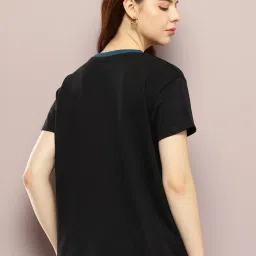 Dillinger Black Solid T-Shirt image 2