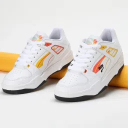 Puma Men's Slipstream Brand Love White Casual Sneakers image 1