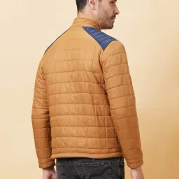 Being Human Yellow Oversized Quilted Quilted Jackets image 2