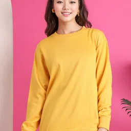MACK JONNEY Women Regular Fit Fleece Sweatshirt-image-49