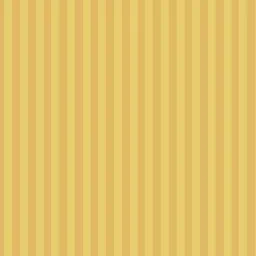 Bianca Hilton Stripes Mustard 210 TC Cotton Double Bedsheet with 2 Pillow Covers image 5