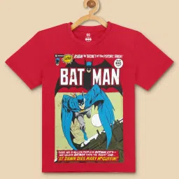 Kidsville Red Printed T-Shirt image 1