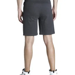 Puma Dark Grey Cotton Regular Fit Sports Shorts image 2